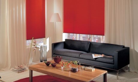 Completate il design della vostra casa con tende plissettate. Sono adatte anche per il bagno.