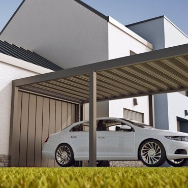Inspirace Carport ARTOSI – tettoia in alluminio per auto
