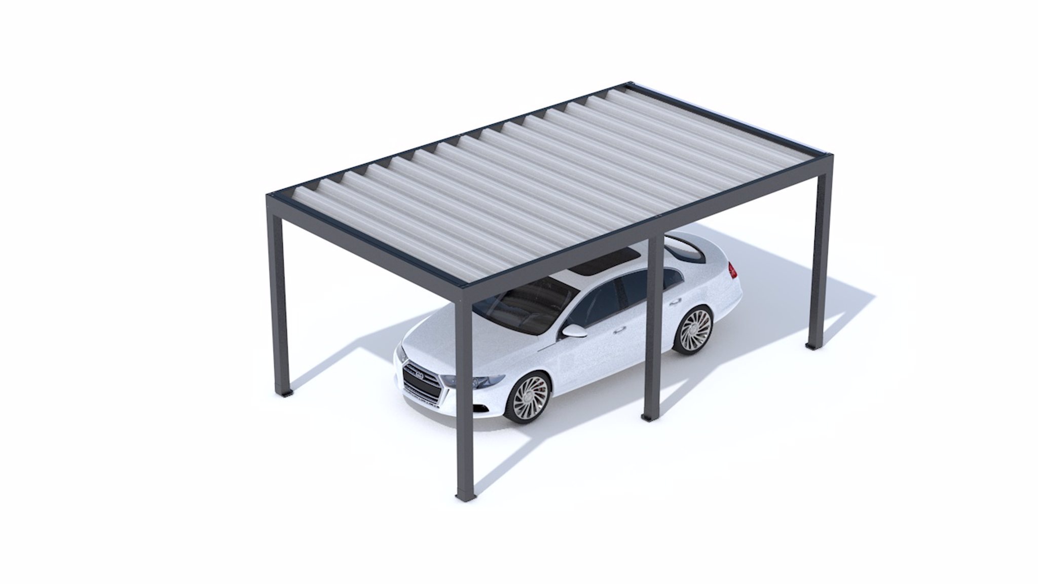 OMAC Pedane Laterali Con Grembiule Per VW Amarok 2010-2022, Alluminio E ABS, Antiscivolo, Nero
