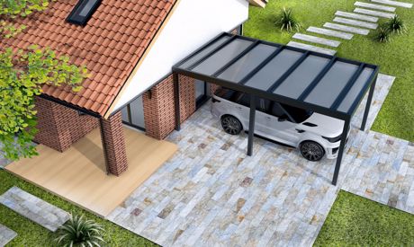 NOVITÀ sul mercato: Tettoia in alluminio per auto CARPORT ARTOSI