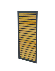 lamella fissa con tessuto
