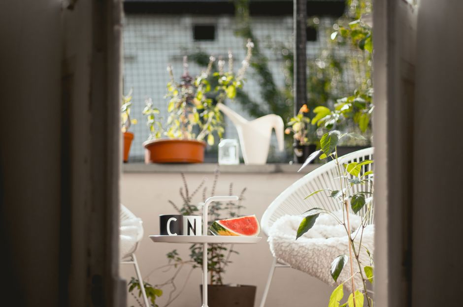 Sfruttare il balcone al massimo. Anche quello mini.